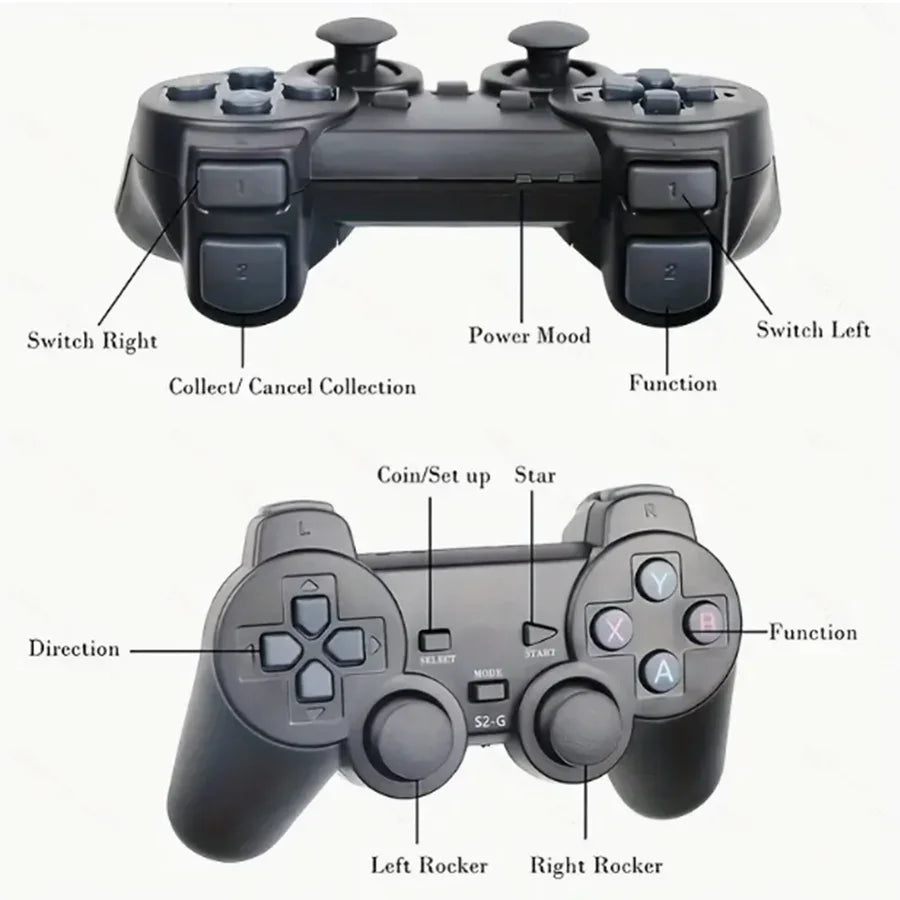 M8 4K Wireless Retro Game Stick – 20,000+ Games