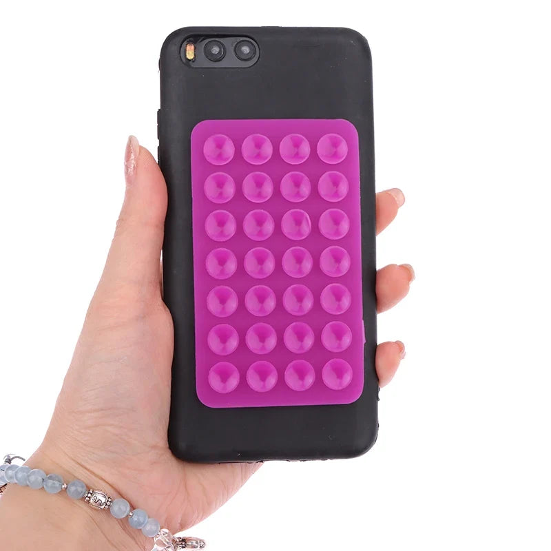 Silicone Anti-Slip Suction Pad for Mobile Phones