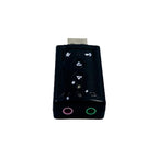 Analog 7.1 Channel Dynamic Sound External USB Sound Card Microphone Input Home USB Sound Card