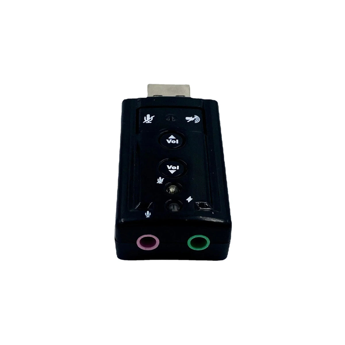 Analog 7.1 Channel Dynamic Sound External USB Sound Card Microphone Input Home USB Sound Card