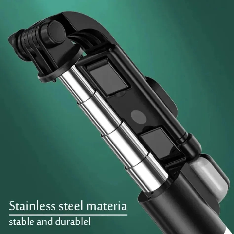 Wireless Bluetooth Selfie Stick Tripod with Fill Light