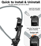 NeePho NP-G2 Soft Silicone Neck Mount Bracket, POV First-Person Perspective Phone & Action Camera Holder