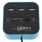 7-in-1 USB-C Hub with Card Reader for Laptop & PC