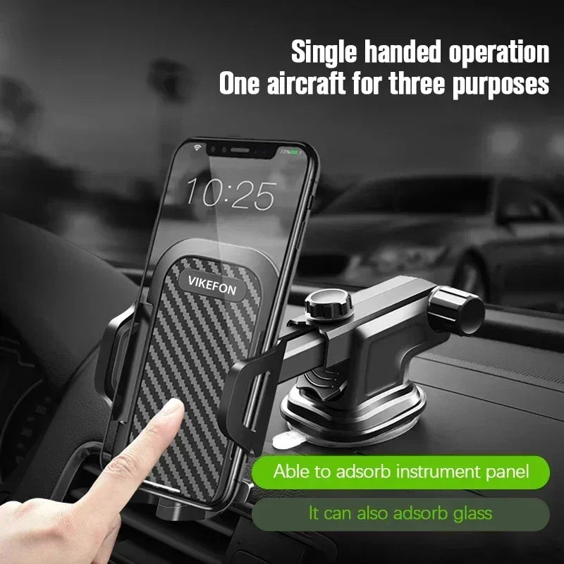 Sucker Car Mobile Phone Holder Mount Dashboard Suction Cup Support in Car Bracket Navigation Universal Stand for iPhone Samsung