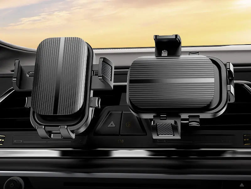 Flexible Air Vent Car Phone Holder with Auto Lock