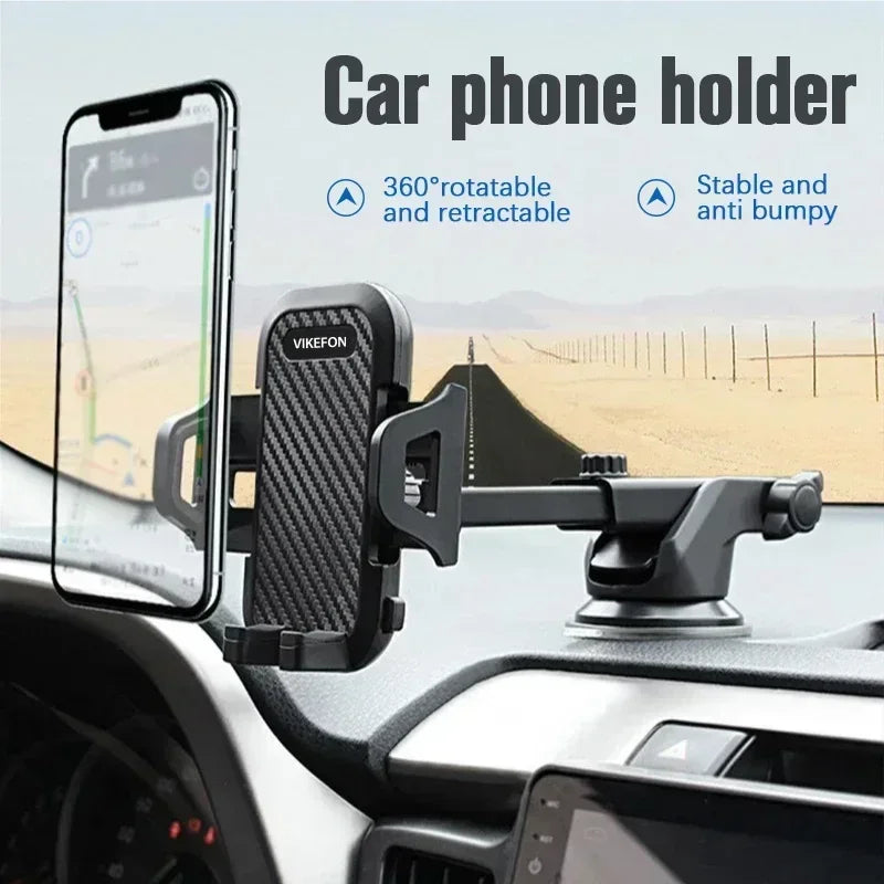 Sucker Car Mobile Phone Holder Mount Dashboard Suction Cup Support in Car Bracket Navigation Universal Stand for iPhone Samsung