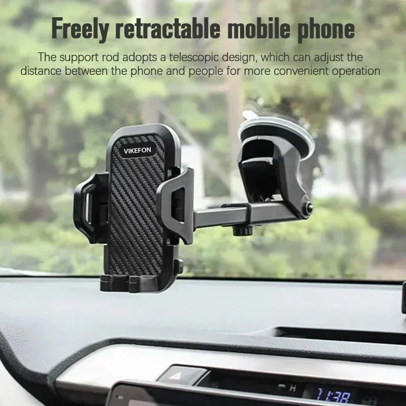 Sucker Car Mobile Phone Holder Mount Dashboard Suction Cup Support in Car Bracket Navigation Universal Stand for iPhone Samsung
