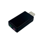 Analog 7.1 Channel Dynamic Sound External USB Sound Card Microphone Input Home USB Sound Card