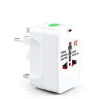 Universal Travel Adapter with Dual USB-C Fast Charging