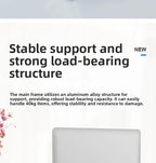 For Macbook Laptop Stand Folding Adjustable Aluminum Computer Pc Tablet Stand Notebook Tablelaptop Holder Heat Dissipation