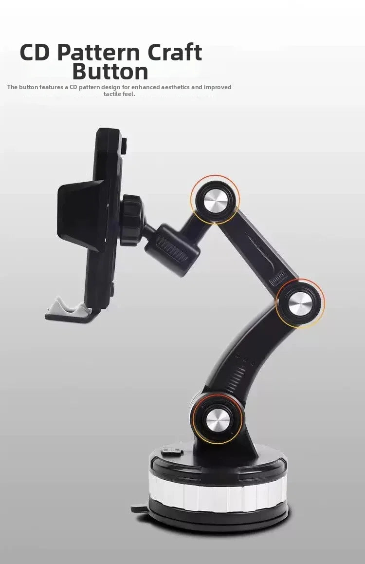 Car Mobile Phone Holder Dashboard Windshield Navigation Large Suction Cup Shockproof Car Truck New Suction Cup Style