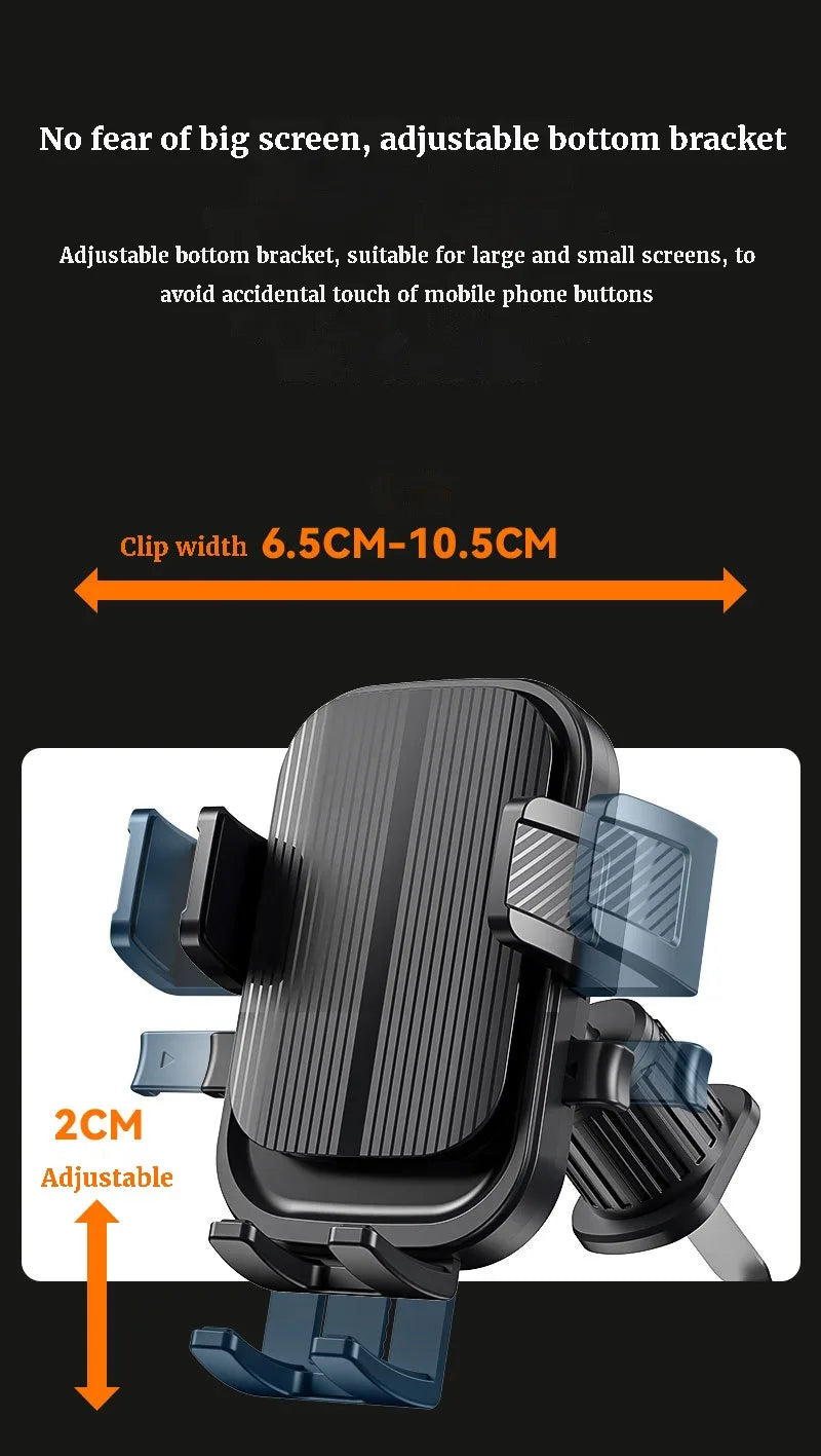 Flexible Air Vent Car Phone Holder with Auto Lock