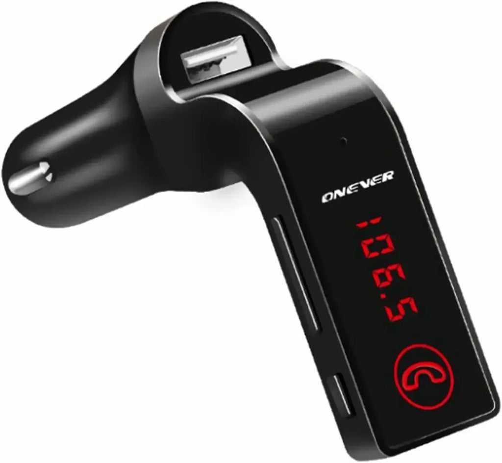 Car Bluetooth FM Transmitter Handsfree Bluetooth Receiver Car Kit Auto Cigarette Lighter USB MP3 Music Player for IPhone IPad