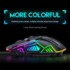 New Ergonomic Wired Gaming Mouse USB Computer Mouse Gaming RGB Mause Gamer Mouse 6 Button LED Silent Mice for PC Laptop