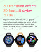 New Fashion Smart Watch 2025 Bluetooth Call Man Woman Heart Rate Health Monitoring Sports Waterproof Smartwatch for Android IOS