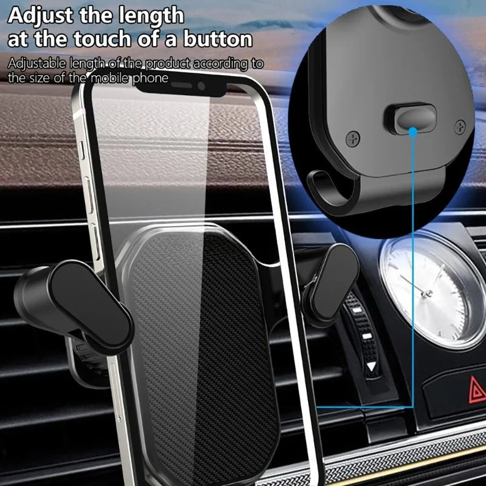 Gravity Auto-Clamp Car Air Vent Phone Holder