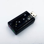 Analog 7.1 Channel Dynamic Sound External USB Sound Card Microphone Input Home USB Sound Card