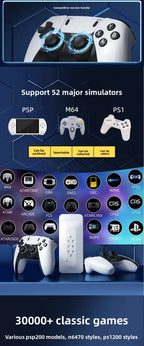 New M22 Wireless Retro Style Dual Player Game Console TV Connection High Definition Simulation Game Controller Home Use