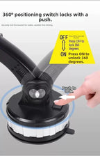 Car Mobile Phone Holder Dashboard Windshield Navigation Large Suction Cup Shockproof Car Truck New Suction Cup Style