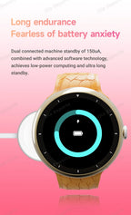 New Fashion Smart Watch 2025 Bluetooth Call Man Woman Heart Rate Health Monitoring Sports Waterproof Smartwatch for Android IOS