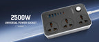 LDNIO Universal Power Strip TypeC 6 USB Port 3 Way AC Outlet 2M Extension Power Socket Charge Electrical Socket EU US UK Plug