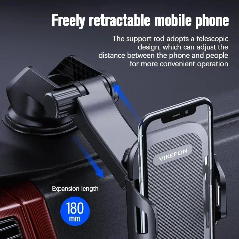 Sucker Car Mobile Phone Holder Mount Dashboard Suction Cup Support in Car Bracket Navigation Universal Stand for iPhone Samsung