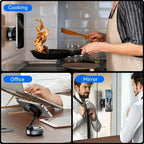 Magnetic Car Phone Mount with 360° Vacuum Suction Cup