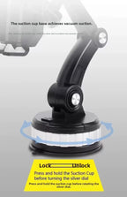 Car Mobile Phone Holder Dashboard Windshield Navigation Large Suction Cup Shockproof Car Truck New Suction Cup Style