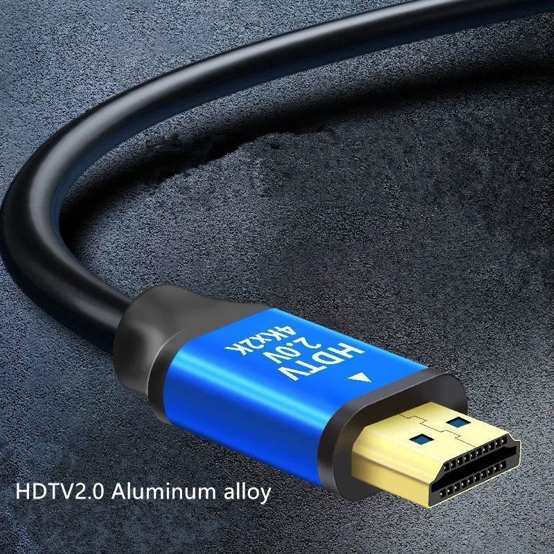 4K Ultra HD HDMI 2.0-Compatible High Definition Connection Cable for Computer TV Projector Set-Top Box Signal Data Transmission