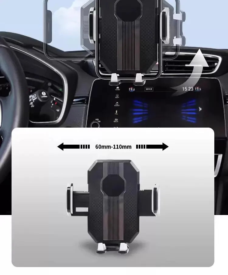 Car Mobile Phone Holder Dashboard Windshield Navigation Large Suction Cup Shockproof Car Truck New Suction Cup Style