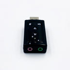 Analog 7.1 Channel Dynamic Sound External USB Sound Card Microphone Input Home USB Sound Card