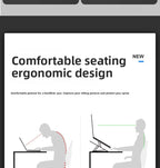 For Macbook Laptop Stand Folding Adjustable Aluminum Computer Pc Tablet Stand Notebook Tablelaptop Holder Heat Dissipation