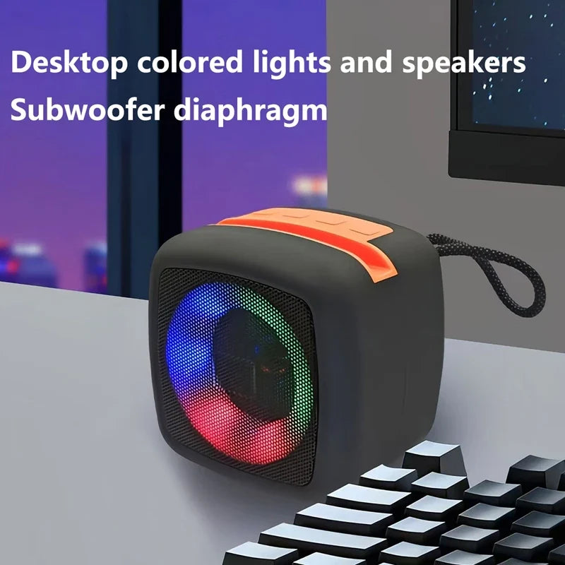 Mini Wireless Bluetooth Speaker with 360° Stereo Sound