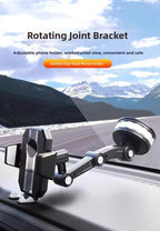 Car Mobile Phone Holder Dashboard Windshield Navigation Large Suction Cup Shockproof Car Truck New Suction Cup Style