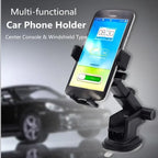 Universal In-Car Phone Holder with Suction Mount