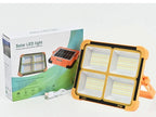 15000LM USB Rechargeable LED Solar Flood Light 2000Watt with Magnet Strong Light Portable Camping Tent Lamp Work Repair Lighting