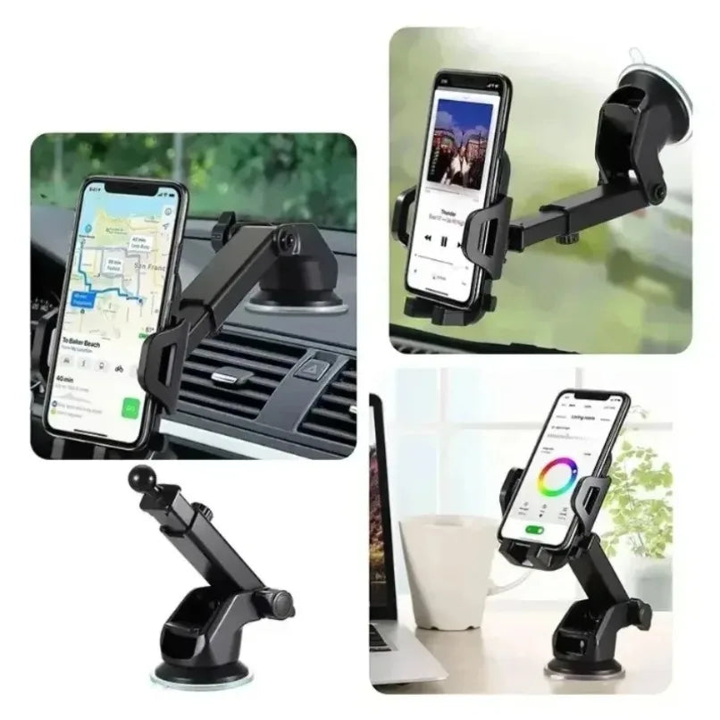Sucker Car Mobile Phone Holder Mount Dashboard Suction Cup Support in Car Bracket Navigation Universal Stand for iPhone Samsung