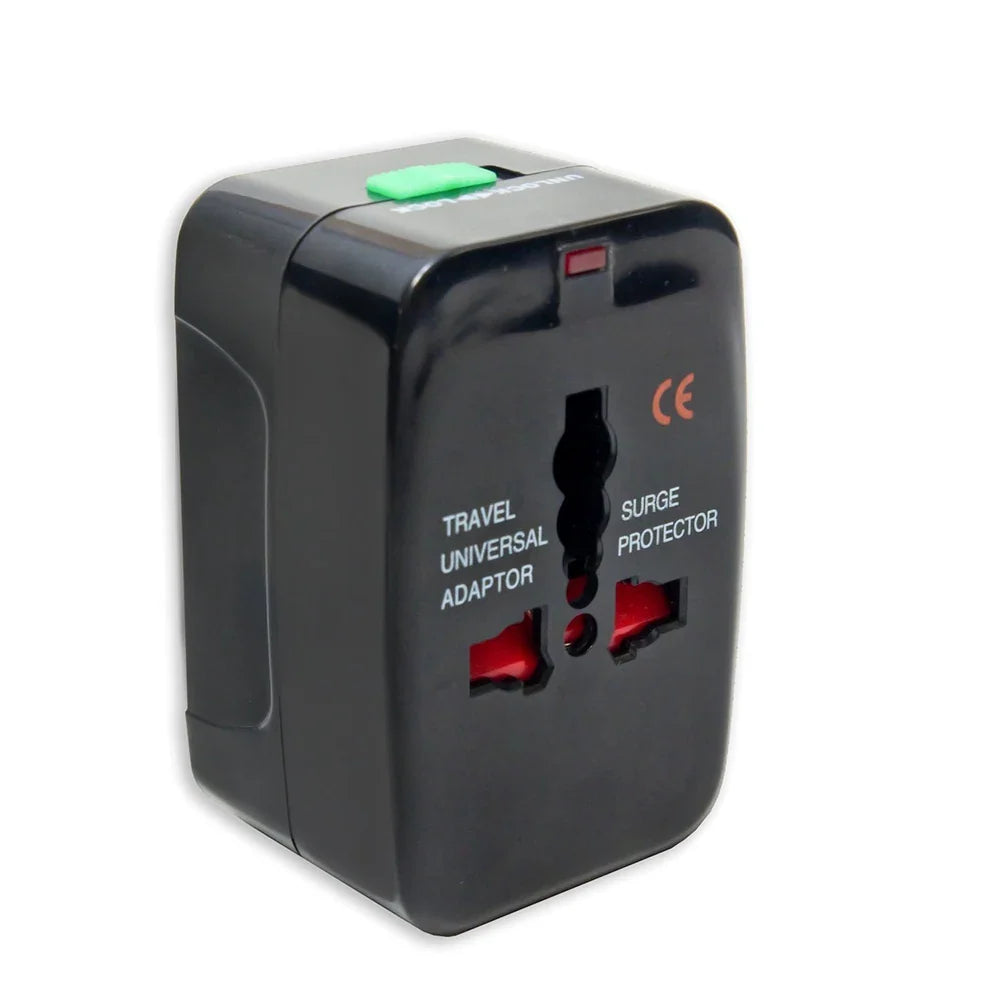Universal Travel Adapter with Dual USB-C Fast Charging