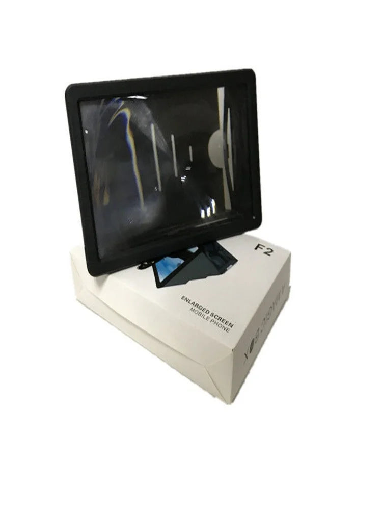 3D Phone Screen Magnifier with Foldable Desk Stand
