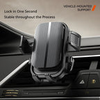 Flexible Air Vent Car Phone Holder with Auto Lock