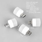 Portable USB 5V LED Reading Lamp Mini Book Light Foldable Camping Night Lights Table Lamps for Power Bank Notebook Laptop