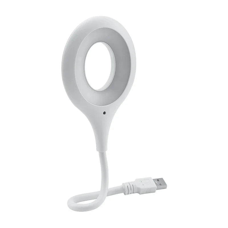 Intelligent Voice Controlled Night Light Portable LED Book Light USB Flexo Led Desk Lamp Intelligent Voice Reading Lamp USB Link