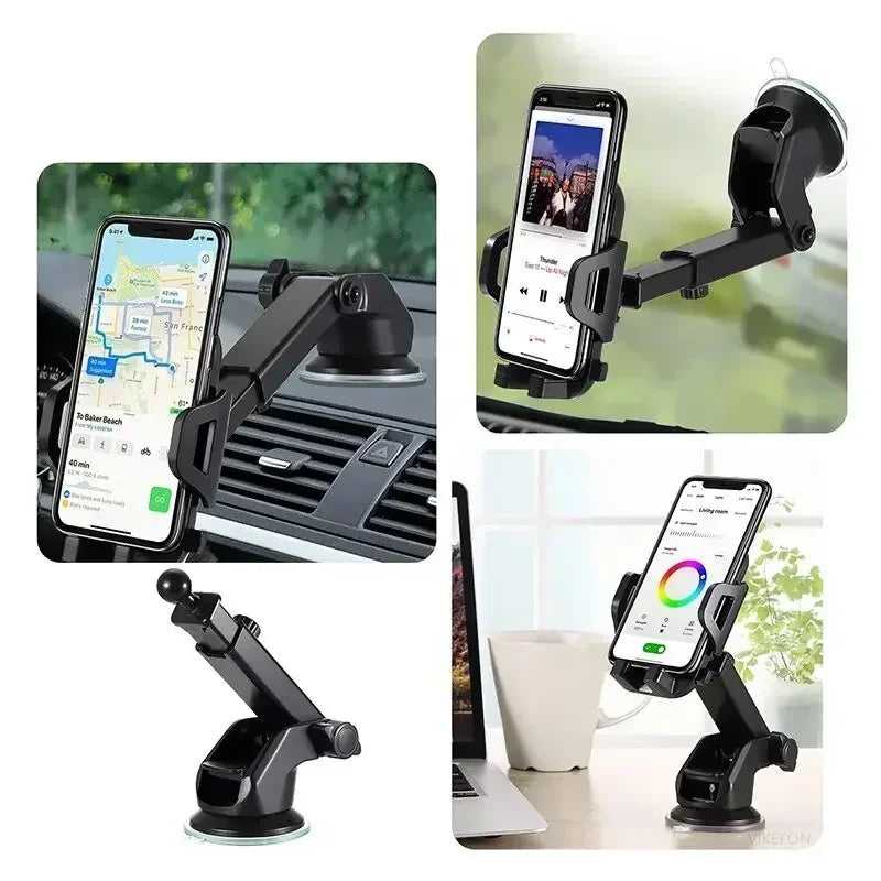 Sucker Car Mobile Phone Holder Mount Dashboard Suction Cup Support in Car Bracket Navigation Universal Stand for iPhone Samsung