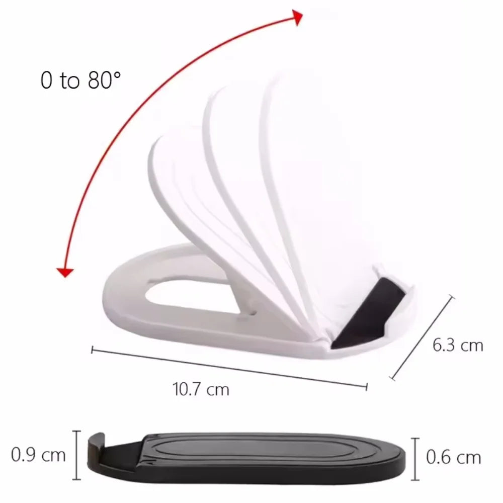 Foldable Desktop Phone Holder Portable Mini Moblie Phone Stand For Xiaomi iPhone Samsung Mobile Phone Support Telephone Holder
