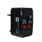 Universal Travel Adapter with Dual USB-C Fast Charging