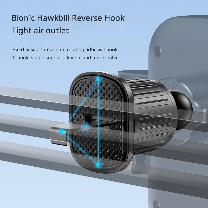 Flexible Air Vent Car Phone Holder with Auto Lock