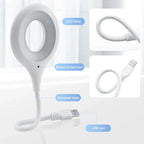 Intelligent Voice Controlled Night Light Portable LED Book Light USB Flexo Led Desk Lamp Intelligent Voice Reading Lamp USB Link