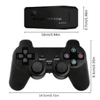 Video Game Console 2.4G Double Wireless Controller 4K HDMI for PS1/SFC/NES TV & PC 20000 Games 64GB Retro Children's Christmas