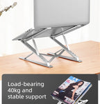 For Macbook Laptop Stand Folding Adjustable Aluminum Computer Pc Tablet Stand Notebook Tablelaptop Holder Heat Dissipation