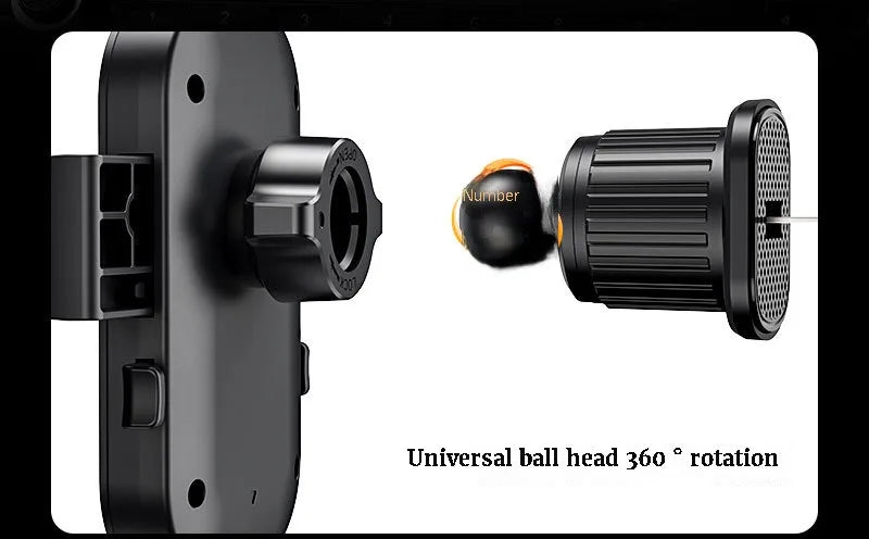 Flexible Air Vent Car Phone Holder with Auto Lock